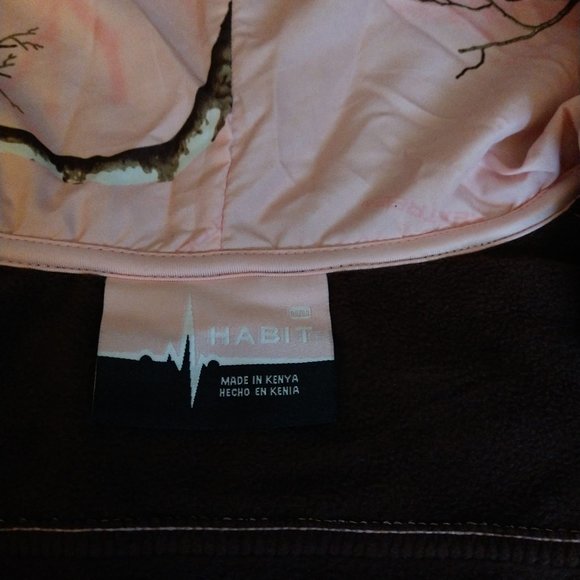 HABIT PINK CAMO JACKET - MADE IN KENYA - SIZE M - Picture 7 of 9